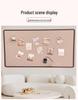 Creative Wool Felt Adhesive Photo Frame Wall Decoration for Living Room Entrance