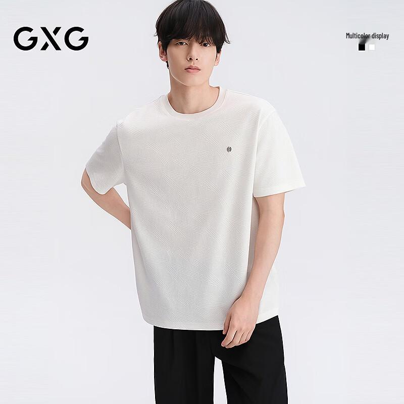 GXG Men s Textured Crew Neck T-Shirt XL
