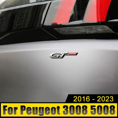 Für Peugeot 206 207 208 306 307 308 T9 408 508 5008 3008 4008 406 407 2008 SW CC ABS GT Abzeichen Emblem Stamm Aufkleber Zubehör