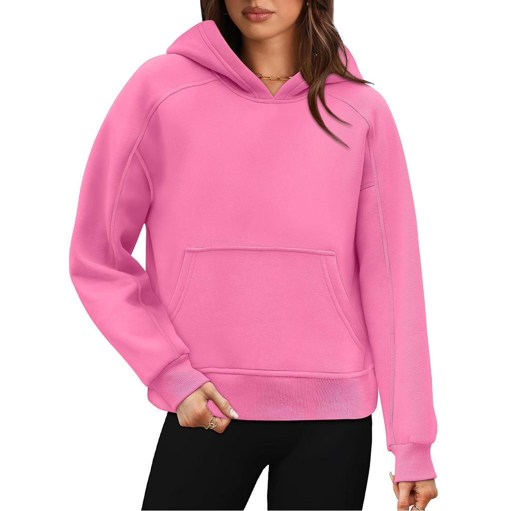 Topper For Dame Langermet Pullover Fritidsskjorter Topp