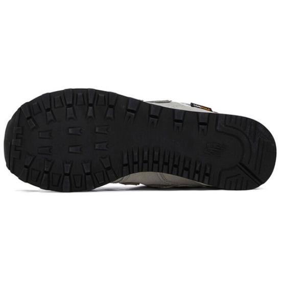 New Balance 574 Szary Arktyczny Bordowy - U574KBR