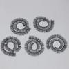 5PCS Craft Doll Accessory Eyelashes Set Customizable Length Realistic Curved Design Doll Eyelash Crafting Essential
