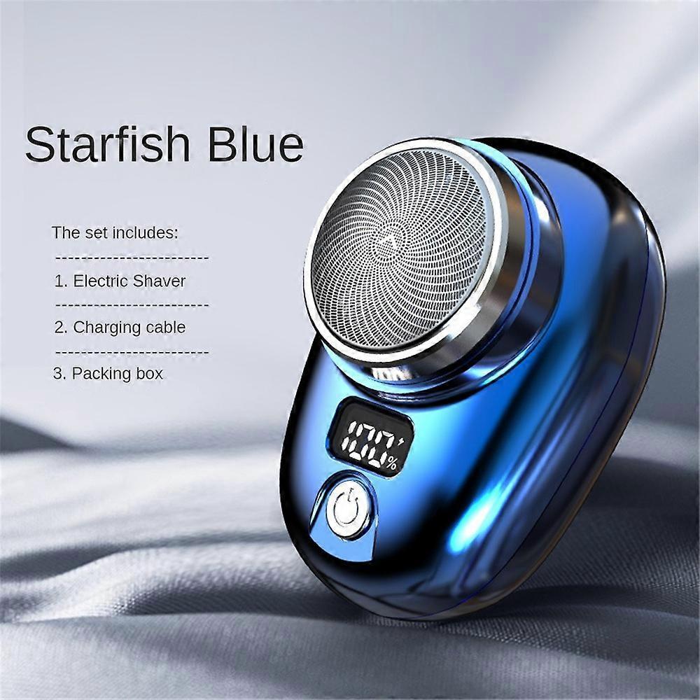 Men Electric Shaver Waterproof Razor USB Rechargeable Travel Mini Portable Detachable Shavers Beard Body Hair Trimmer Remover