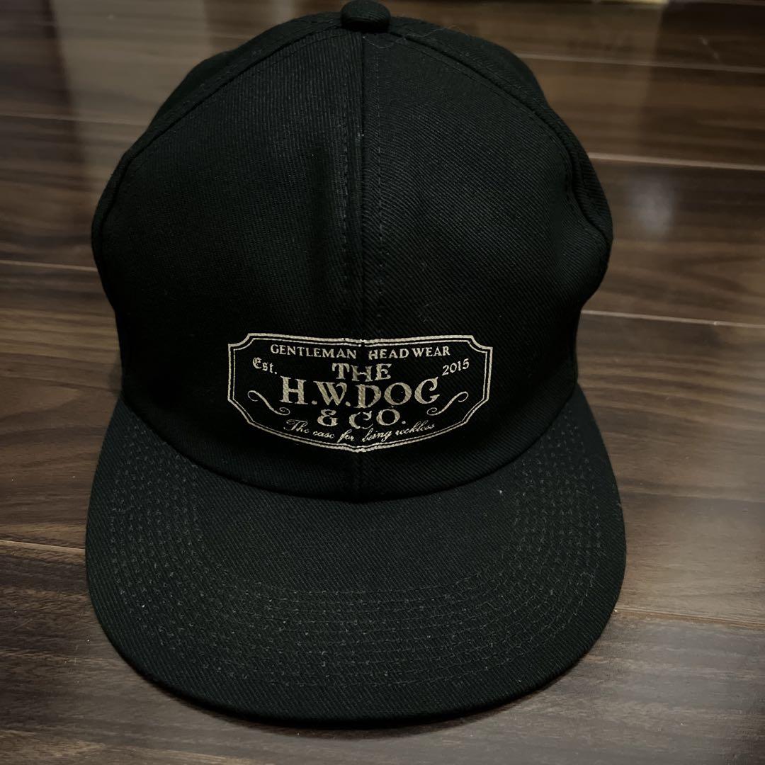 

[USED] THE H.W.DOG & CO. Black Cap