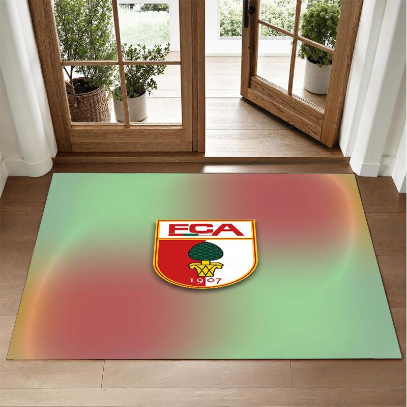 FC Augsburg FC Design Crystal Velvet Rug Soft Decorative Mat for Bedroom Entrance