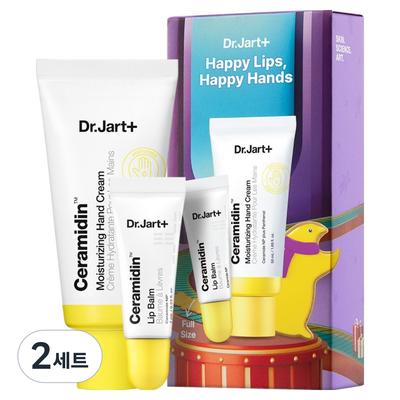Dr. Jart Happy Lips Happy Hands Lip Balm 7ml + Hand Cream 50ml Set of 2