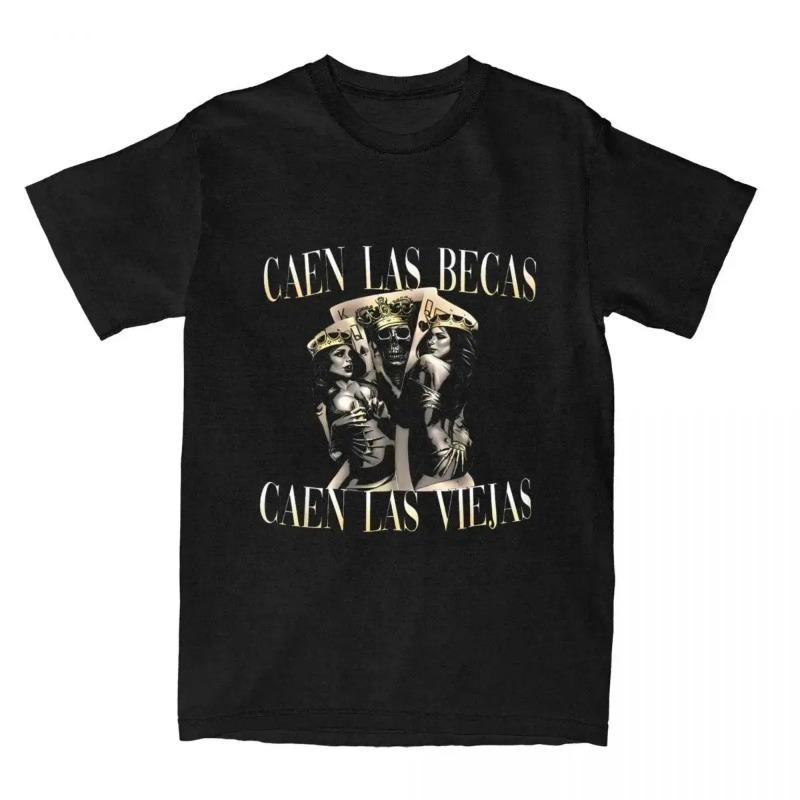 Vintage T Shirt Calacas Chidas Gym Cotton T-Shirts NMS CULEROS QUIEN SE TOMO MI AGUA Popular Tee Shirt Man Summer Casual Tees
