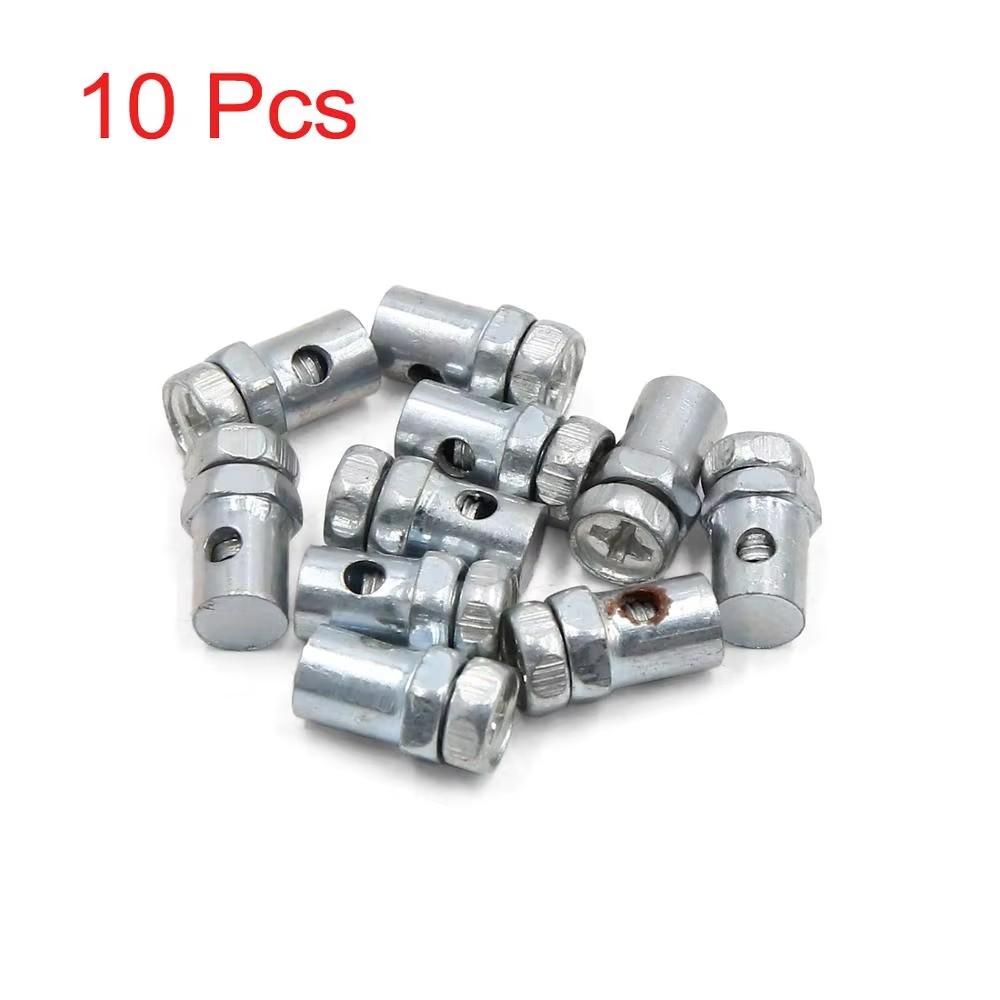 

X Autohaux Universal 10/20/30/40/50/70/100pcs 5mm Dia Brake Line Cable Wire Fixed Screws Fastener For Motorcycle Accessories 10pcs 5mm