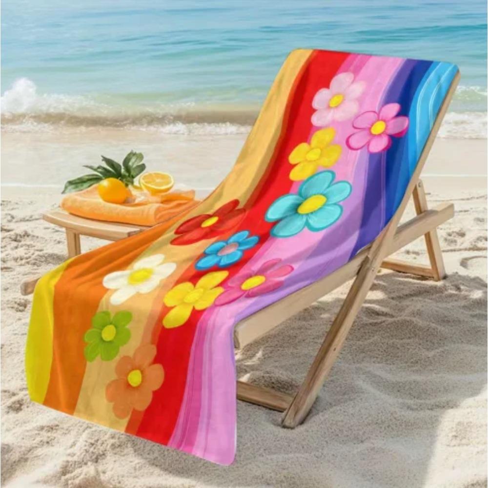Super Sized Quick Drying Beach Towel Is Soft and Very Suitable for Swimming Bathing Traveling and Camping Towels Beach Towel