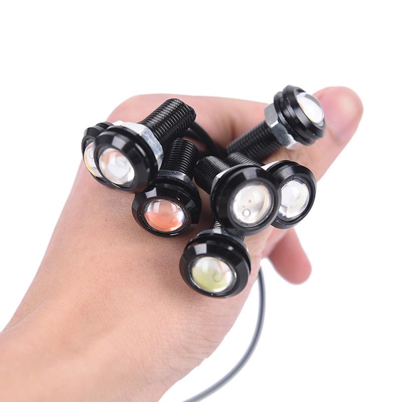 9W 12V 18mm červená LED Eagle Eye světla do mlhy, denní svícení, couvání