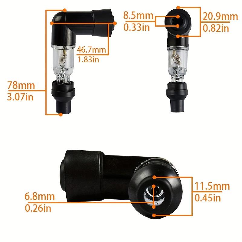 Universal Ignition Spark Plug Cap for Scooters And Motorcycles.