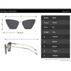 Vintage Rimless Cat Eye Metal Sunglasses Women Men Gradient Luxury Brand Sun Glasses Travel Outdoor Lady Man Eyewear UV400
