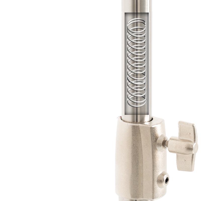 Ambitful Zhijie 4m Stainless Steel Light Stand, 20KG Load, Reinforced for Live Broadcast & DSLR Cameras