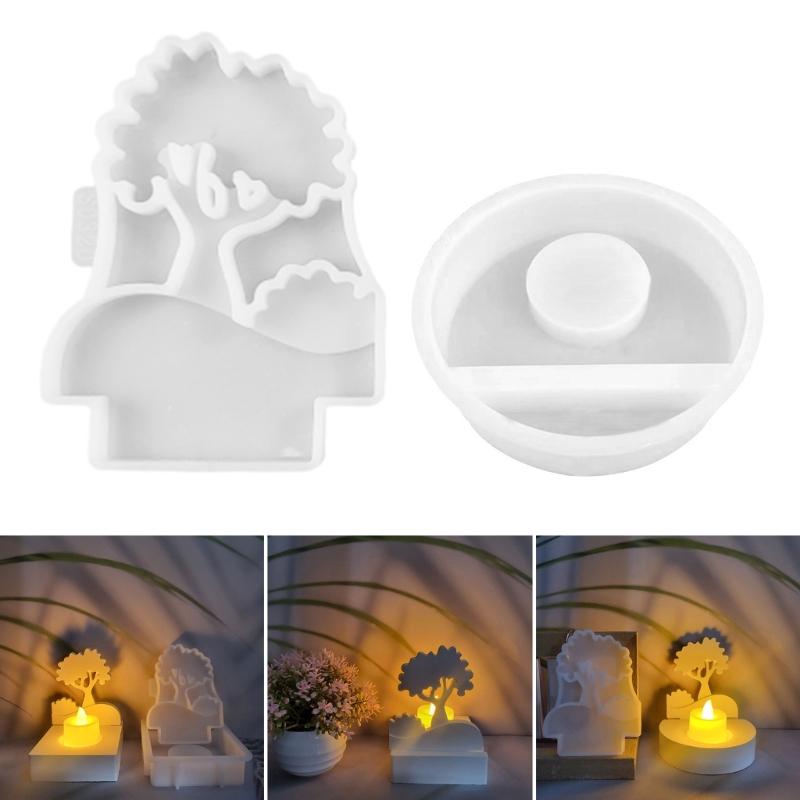 Cute Silicone Molds, 3D Shaped Silicone Molds Decors Fondant Molds Handcrafts Decorations Moulds