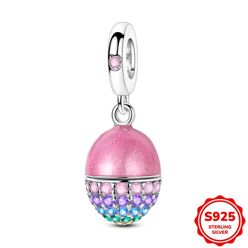 Original Copper Butterfly Animal Pendant Charm Beads Fits 3Mm Bracelet Necklace For Women Luxury Diy Jewelry Making