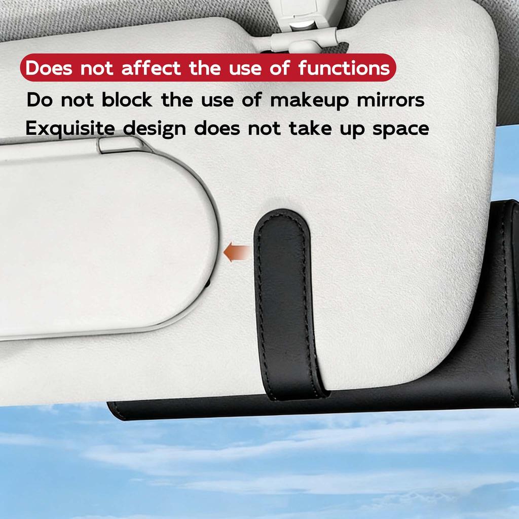 AMU1 Tesla Model Y Juniper Tesla Model 3 S X Highland Body Kit interior Accessories Car Sunglasses Glasses Holder Glasses Case Clip