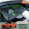 Per ZEEKR 001 2024 Copertura Antipioggia per Ricarica Auto Pistola di Ricarica Elettrica da Esterno Copertura Impermeabile per Auto Accessori di Protezione Neve Pioggia