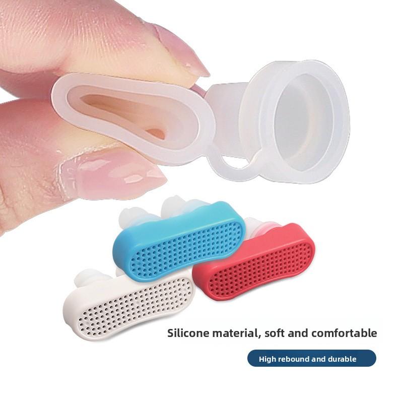 Nouveau Respirateur en Silicone, Congestion Nasale, Respirateur, Congestion Nasale, Dispositif d'Allaitement, Ventilateur de Sommeil, Pince Nasale, Version Améliorée