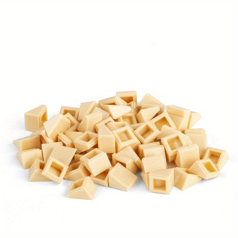 

Non-Toxic 100 Pcs Slope 30° 1X1X2/3 Brick High-Tech Changeover Catch For Building Blocks Parts Educational Toys Children Gifts 54200