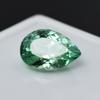 7.95 Ct Natural Bluish Green Sapphire Pear Stunning Certified Loose Gemstone