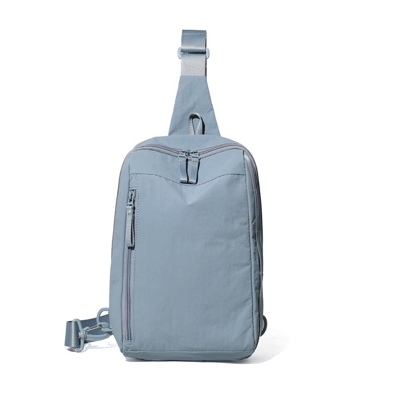 Travel Crossbody Bag Women's Chest Bag Solid Color Shoulder Bag