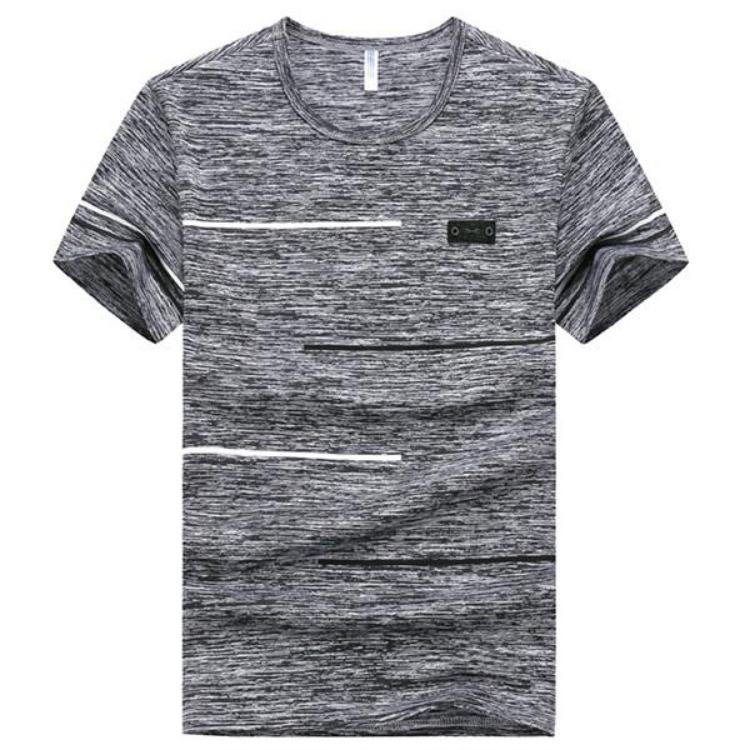 Plus Size Mens 9xl T Shirt Slim Fit Sportswear Short Sleeve Top Tee M