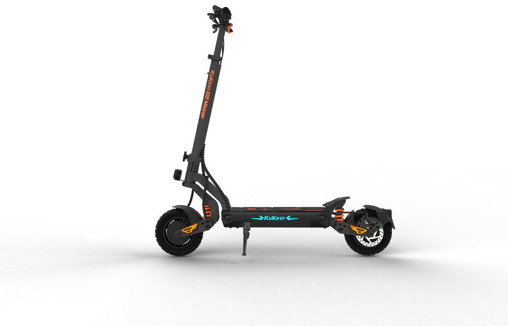 KuKirin G2 Max 2026 Faltbarer E-Scooter für Erwachsene Nennleistung 1000W Spitzenleistung 1200W Bürstenloser Motor 48V 20,8Ah Akku 60-70 km Reichweite 10 Zoll Off-Road Luftreifen