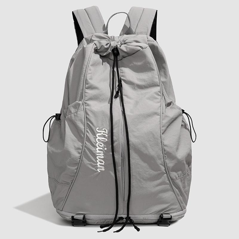 

Унисекс рюкзак большой вместимости для бадминтона и спортзала 2025 20-35L серый