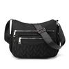 Sac bandoulière en nylon multi-poches - Sac à bandoulière tendance pour femme
