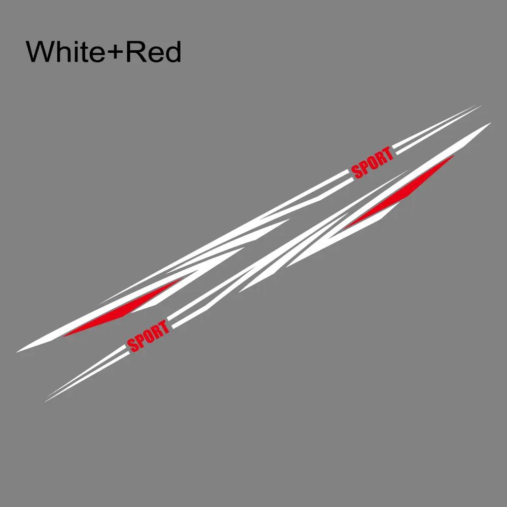 Car Stickers Racing Stripes Sports Graphics Decoration Decals Cover For Mazda Bongo Friendee Motorhome Camper Van RV Accessories