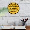 2D Flat 1pc, 8x8 in, Drinking Theme Aluminum Metal Decorative Signs & Plaques, Perfect for Decorating Bedrooms, Kitchens, Dining Rooms, and Bars - An