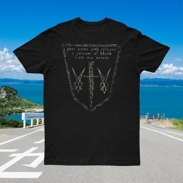 2025 Nuovo HATE - T-shirt Unisex Stampata Solarflex Tendenza Moda Street Manica Corta Cotone Puro Girocollo