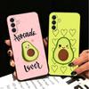 Cartoon Cute Avocado Soft Phone Case for Samsung A17 A37 A57 A16 A26 A36 A56 A15 A25 A35 A55 A14 A24 A34 A54 A13 A23 A33 A53 A52