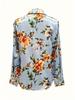 2026 Women's European & American Floral French-Look Long Sleeve Shirt
