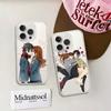 Cute Anime Horimiya Phone Case For IPhone 17 16 15 14 Plus 13 12 11 Pro Max Phone Back Cover Transparen