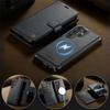 Magsafe Magnetische Flip Leder Handyhülle für Samsung Galaxy S25 Ultra S25 Edge S24 FE S24 Plus Kabelloses Laden Brieftasche Karten Rückseite Hülle Etui