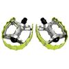 Wellgo Old school BMX MTB Bear Trap Bicycle WE2969 XC-II 9/16" Pedals, Green,