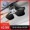 For VW GTI B5 2025 Hot For Volkswagen Car Sunglasses Holder Clip Storage Clip Car Accessories For Volkswagen VW R Lin