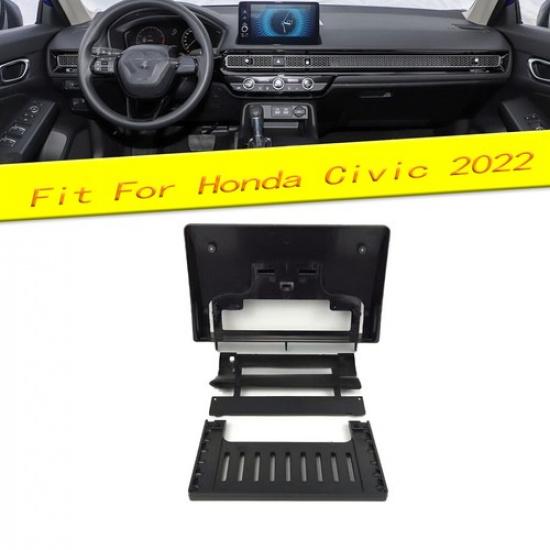 Auto Fascia Stereo Radio Bezel Panel Frame DVD Trim For Fit For Honda Civic