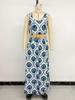 2026 Spring/Summer Sleeveless Resort-Style Split Maxi Dress for Women - TikTok Bestseller