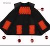 Winter USB Electric Heated Vest with Smart Carbon Fiber Technology