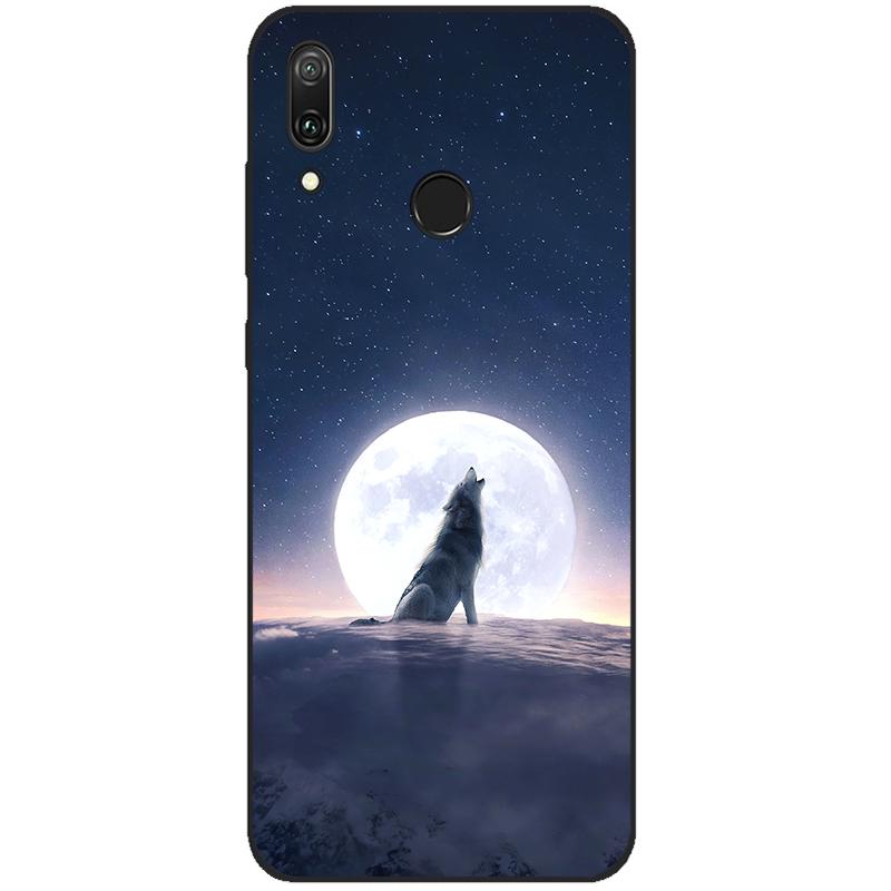 For Huawei Y7 2019 Case Y 7 2019 Silicone TPU Back Cover Protective Phone Case For Huawei Y7 Y7 Prime 2019 Bumper Fundas Coque