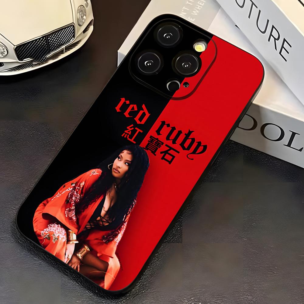 Custodia per telefono N-Nicki Singer Minaj Per IPhone 17 Pro Max 16 15 14 Pro Max 13 11 X Xs Xr 8 7Plus Copertura in Silicone