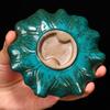 Ceramic Lotuses Incenses Burners for Stick/Coil/Cone Flower Insence Stick Holders Detachable Ashes Catcher Home Decors