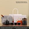 LISM Portable Ceramic Travel Tea Set