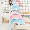 160cm Lovely Dolphin Plush Toys Cute Stuffed Down Cotton Animal Pillow for Children Kids Birthday Christmas Present