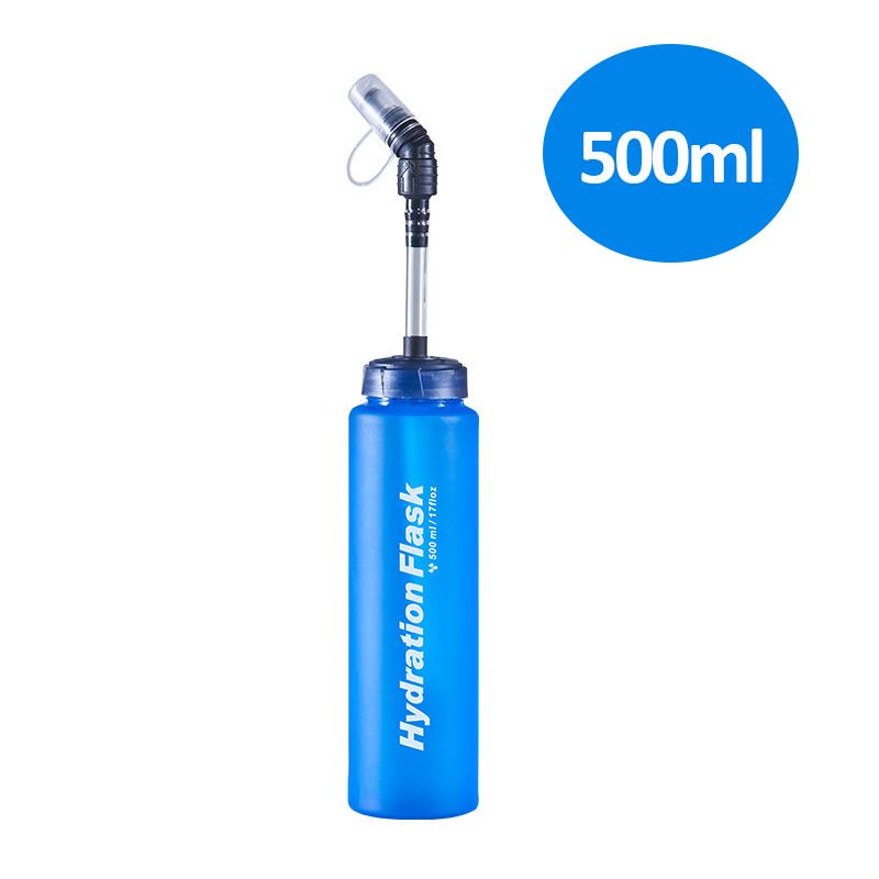 

250 мл, 500 мл, 750 мл, м’яка пляшка для води з ТПУ, надлегка складна складана пляшка з водою для бігу, поясна сумка, жилет C 500ml