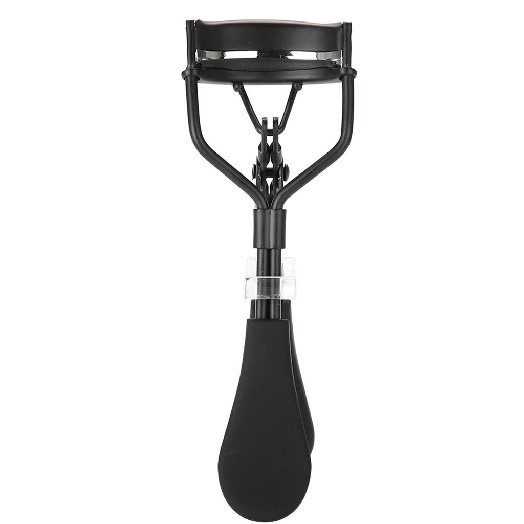 Professional Stainless Steel Eyelash Curler Silicone Ring Pad Eye Lash Curling Tool Black