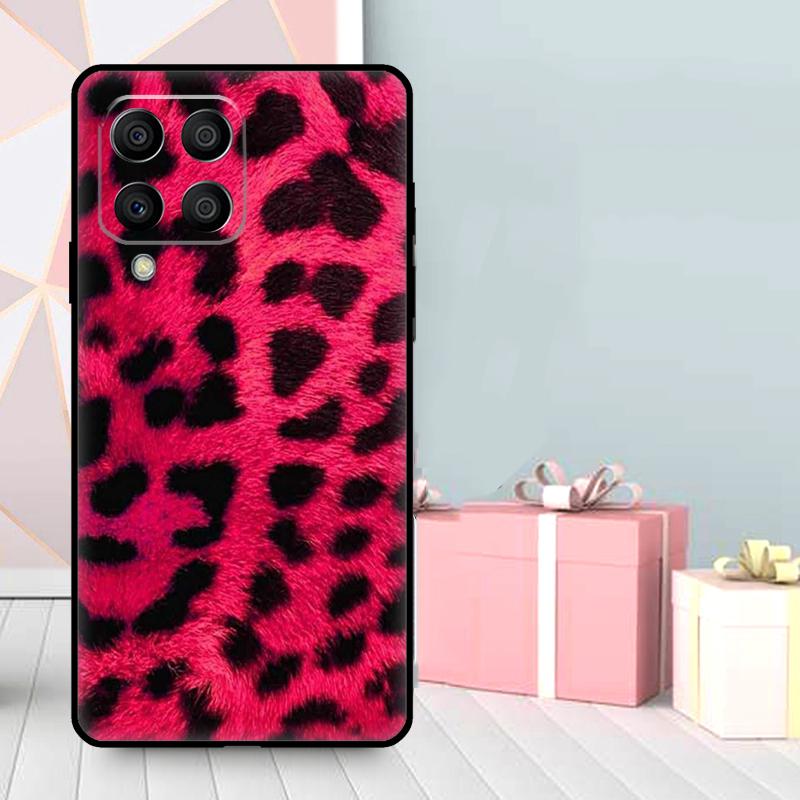 Leopard Pattern Animal Colorful Case For Samsung Galaxy M36 M12 M52 M06 M16 M56 M33 M15 M55 M31 M13 M14 M53 M32 M35 M34 M54