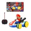 Mario Remote Control Car Cool Stunt Vehicle With Lights And Music Super Mario Kart Toy Plastic)